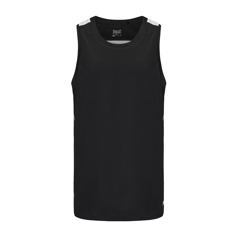 エバーラスト メンズ トップス シャツ Everlast BB500 Top Sn54 Black/White ホワイト