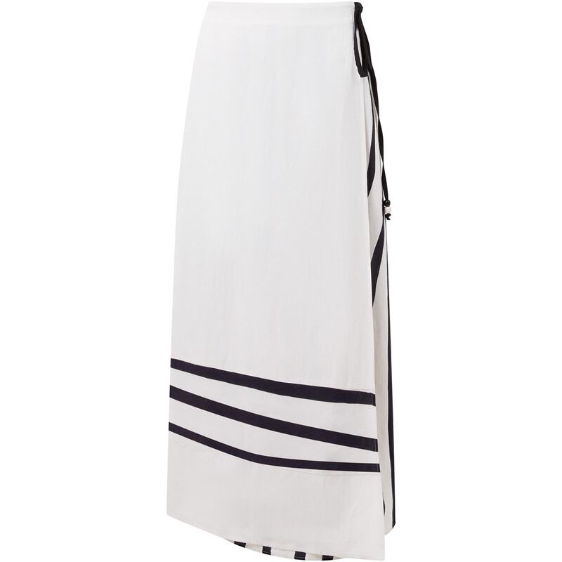 フレンチコネクション レディース ボトムス スカート French Connection FC Genevieve Skirt Ld53 White-Black ホワイト