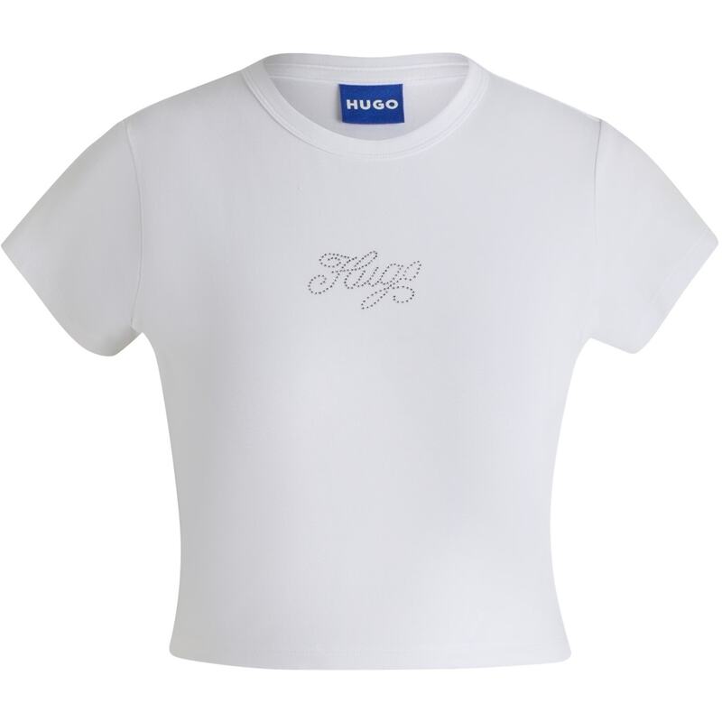 フューゴ レディース トップス シャツ HUGO Dome_B 10269541 01 White ホワイト