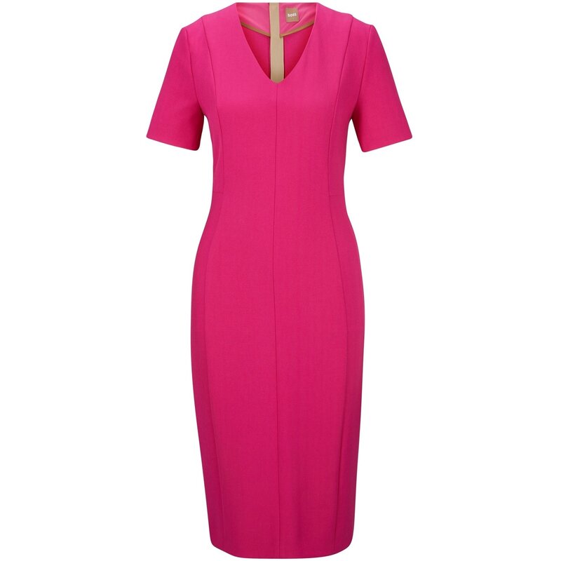 ボス レディース トップス ワンピース Boss Damaisa 10247725 01 Bright Pink ピンク