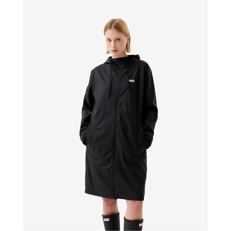 ハンター レディース アウター ジャケット・ブルゾン ジャケット Hunter Andrea Mid Jacket Black ブラック