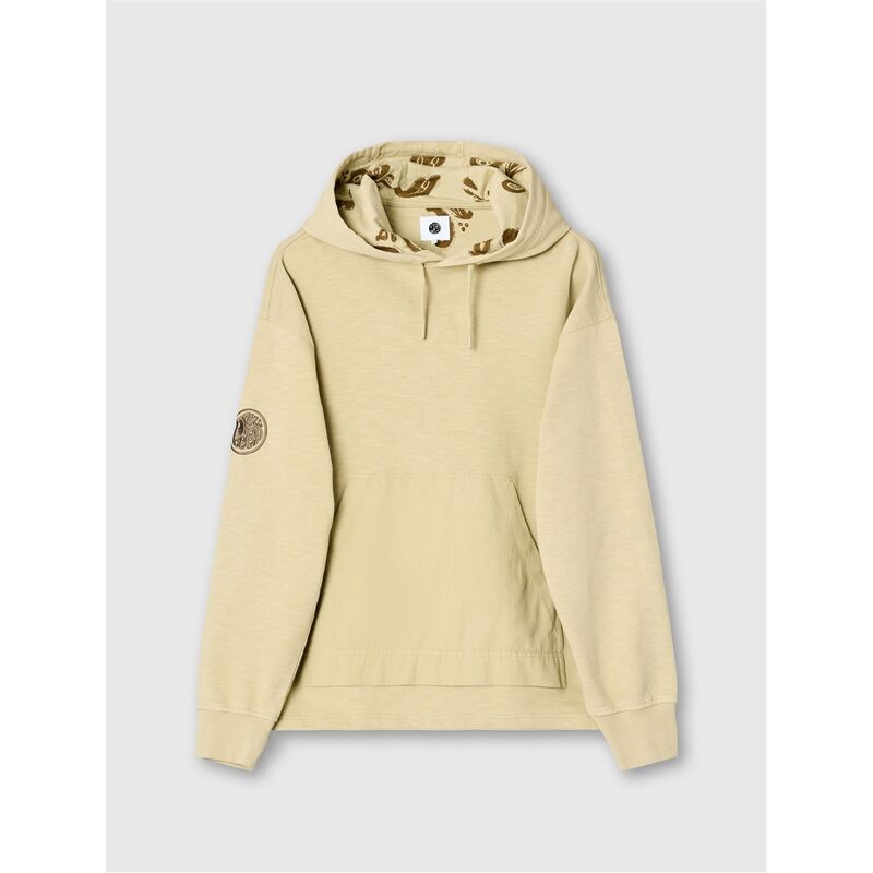 プレティグリーン メンズ アウター パーカー・スウェット Pretty Green PG Stamford Hoody Sn52 Taupe トープ