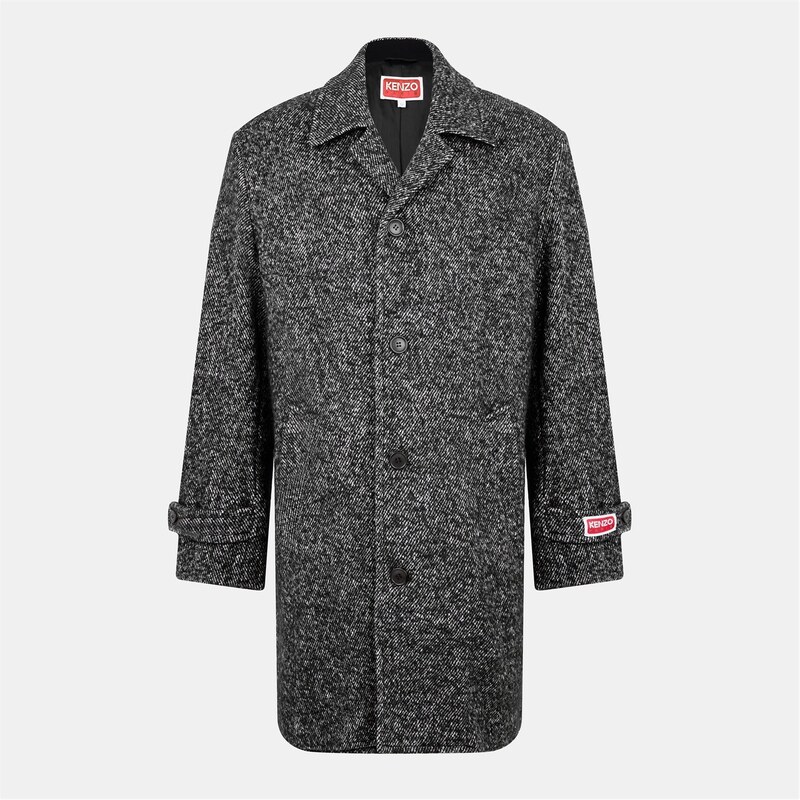 ケンゾー メンズ アウター ジャケット・ブルゾン Kenzo Ptch Ovrsz Ct Sn99 Black ブラック｜ReVida 店
