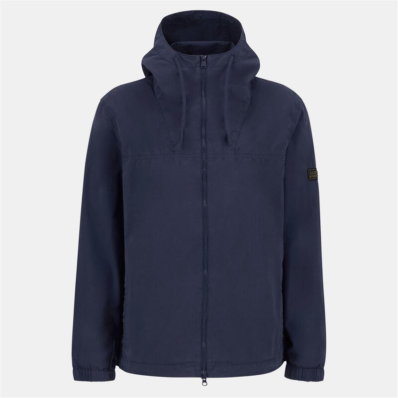 バブアー メンズ トップス シャツ Barbour International Buckley Hooded Overshirt Pigment Navy ネイビー
