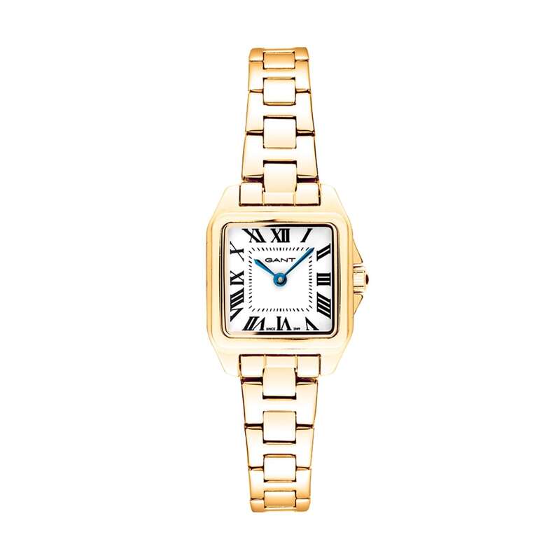 ガント メンズ 付属品 ウオッチ Gant Seneca 54 White/Gold 白いこと 腕時計-メンズ腕時計