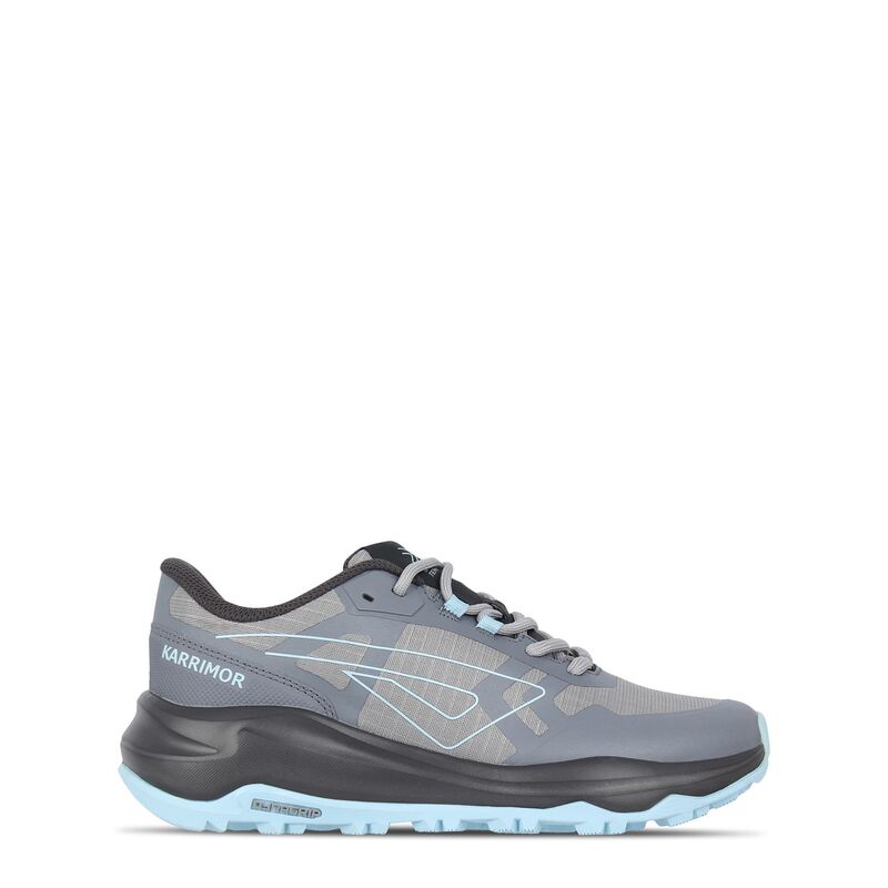 カリマー レディース シューズ スニーカー Karrimor Tempo Trail Ladies Trainers Grey/Blue グレー