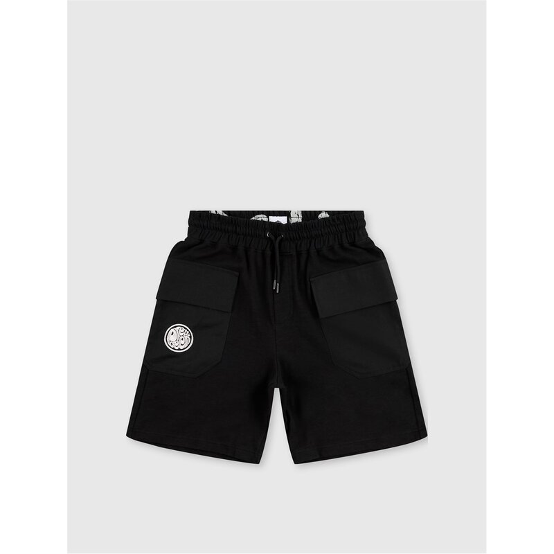 プレティグリーン メンズ ボトムス ハーフパンツ・ショーツ ショートパンツ Pretty Green PG Stamford Shorts Sn53 Black ブラック