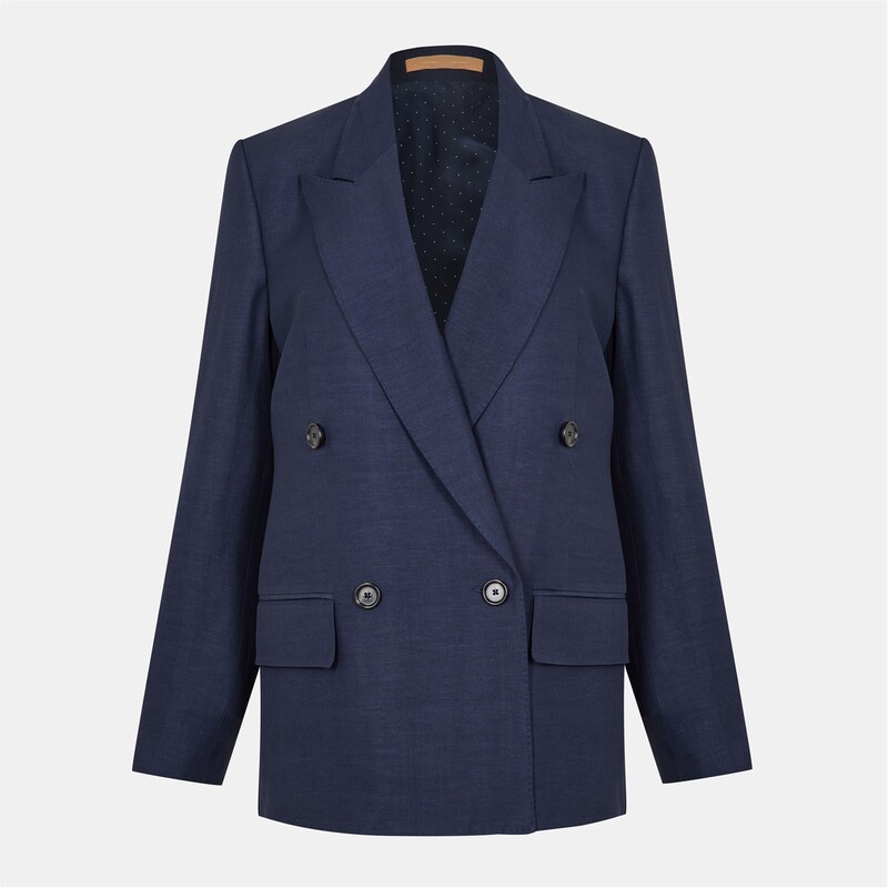 ボス レディース アウター ジャケット・ブルゾン Boss Japelara 10259718 01 Womens Dark Blue ブルー｜ReVida 店