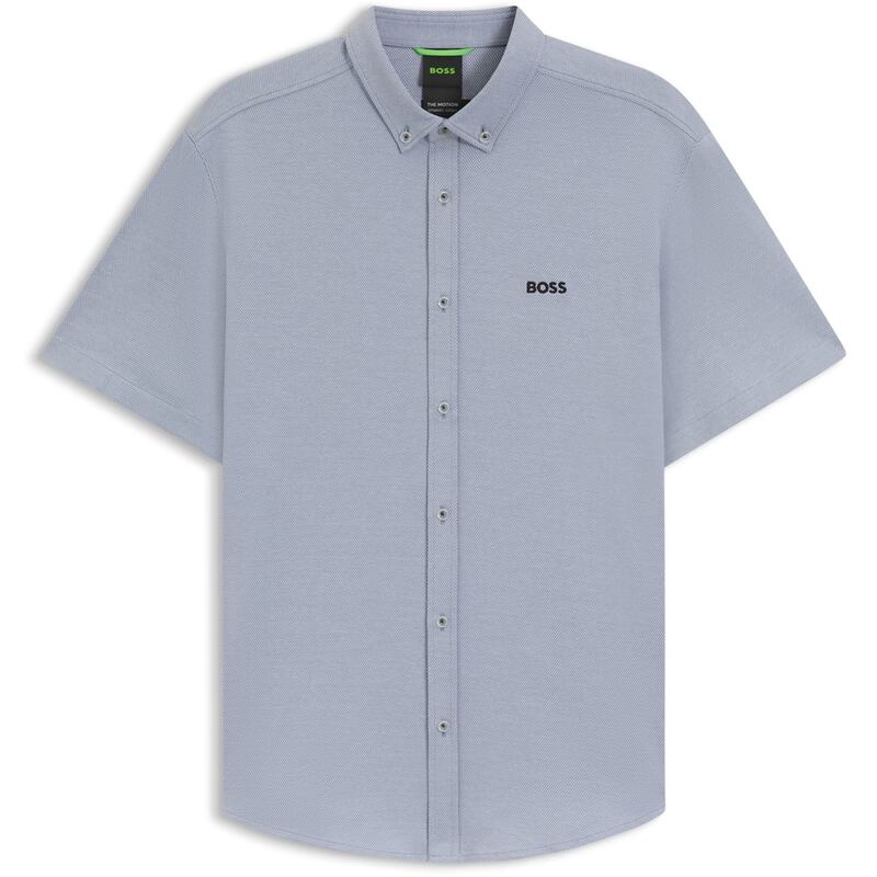 ボス メンズ トップス シャツ Boss B Motion S 10263169 01 Grey グレー｜ReVida 店