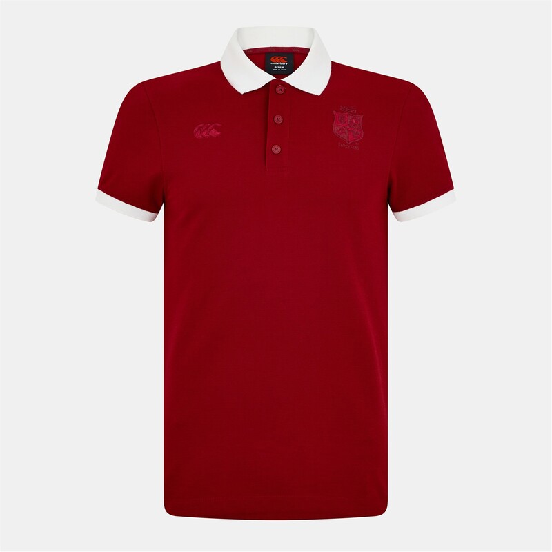 カンタベリー メンズ トップス ポロシャツ Canterbury British and Irish Lions Classic Polo Shirt Red Dahlia レッド