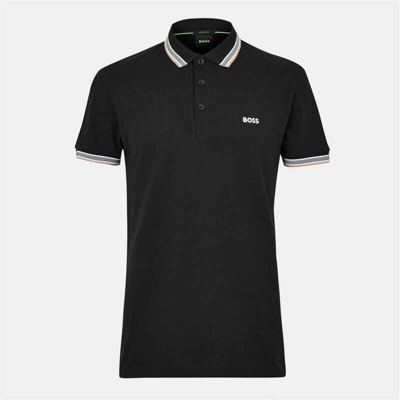 ボス メンズ トップス Tシャツ ポロシャツ Boss Paddy Polo Shirt BlackGld005 23,100円