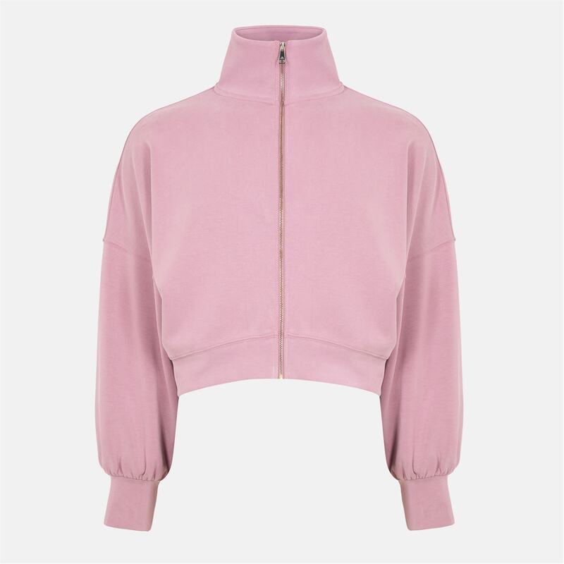 テッドベーカー メンズ アウター パーカー・スウェット スタンドネック Ted Baker Zip Funnel Neck Sn99 Dusky-Pink ピンク