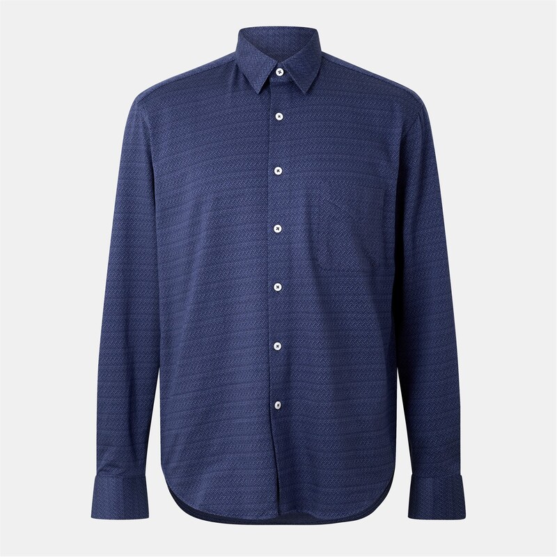 ミッソーニ メンズ トップス シャツ Missoni Ls Shirt Sn99 Blu Navy ネイビー