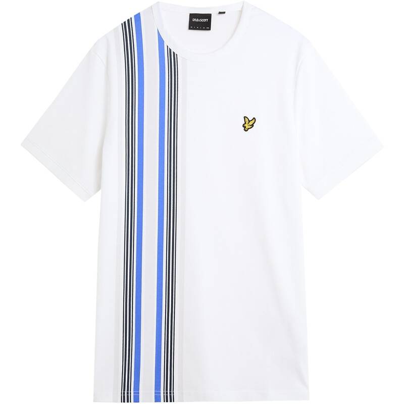 ライルアンドスコット メンズ トップス Tシャツ Lyle and Scott Lyle Deck T-Shirt Sn54 White ホワイト