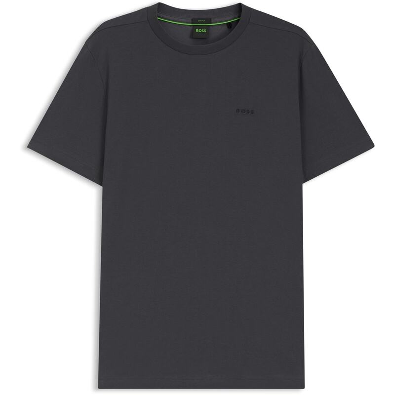 ボス メンズ トップス Tシャツ ロゴ Boss Crew Logo T-Shirt Asphalt 027