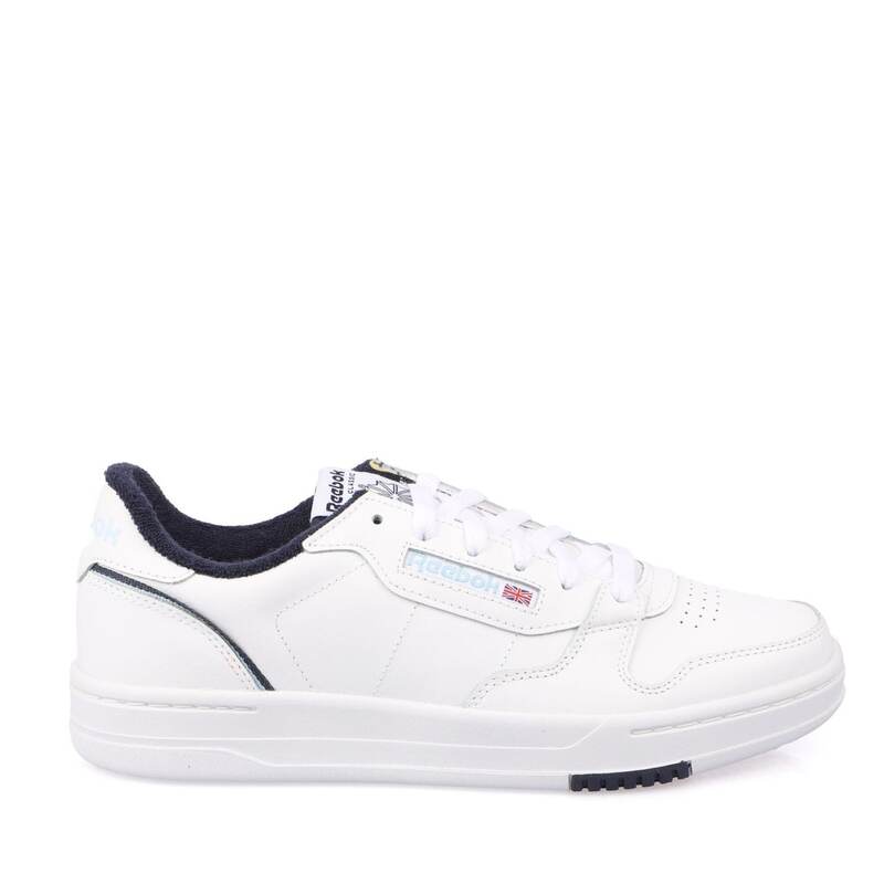 リーボック メンズ シューズ スニーカー Reebok Phase Court Trainers White Navy ホワイト