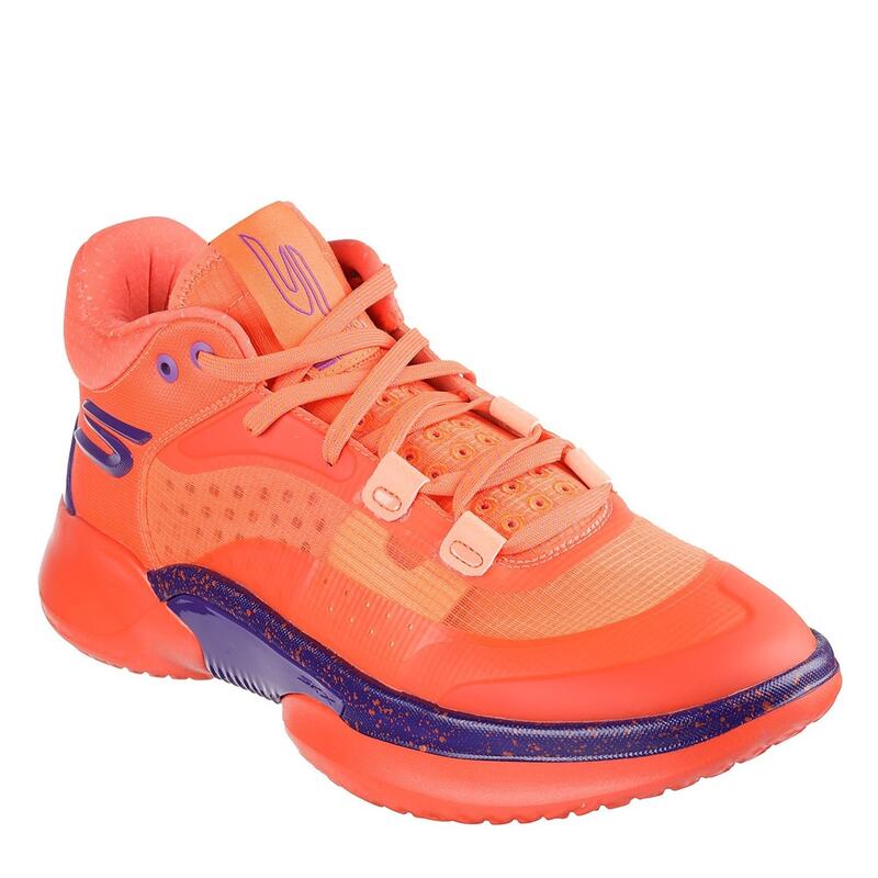 スケッチャーズ メンズ シューズ スニーカー Skechers Basketball SKX Resagrip Trainers Mens Orange オレンジ色