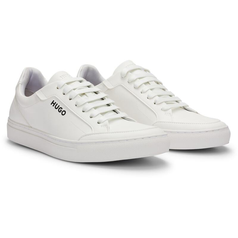 フューゴ メンズ シューズ スニーカー Hugo Futurism Trainers Mens White ホワイト