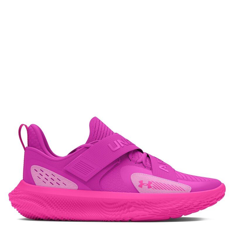 アンダーアーマー レディース シューズ スニーカー Under Armour Armour Ua Flow Futr X 4 Basketball Trainers Unisex Adults Purple パープル