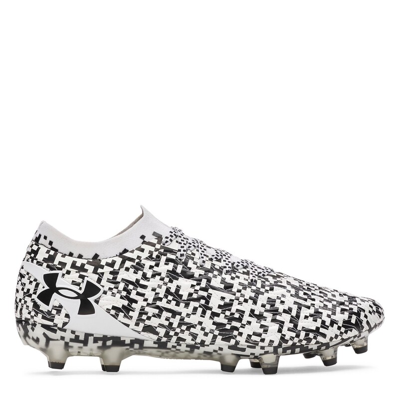 アンダーアーマー メンズ シューズ スニーカー Under Armour Mag .2 FG Sn54 Black/White ホワイト|ReVida 店
