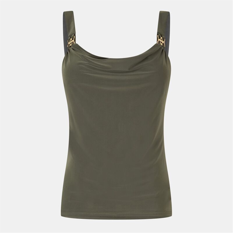 ビバ レディース トップス シャツ Biba Kayla Jry Top Ld53 Khaki カーキ
