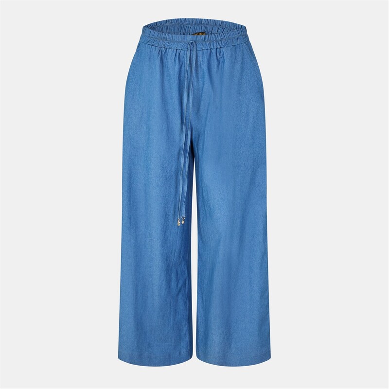 ビバ レディース ボトムス カジュアルパンツ ワイドレッグ Biba Wide leg Trs Ld51 Chambray｜ReVida 店
