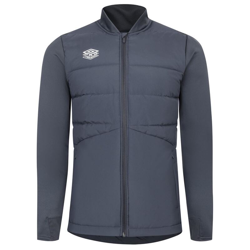 アンブロ メンズ アウター ジャケット・ブルゾン ジャケット Umbro Premier Thermal Jacket Grey グレー