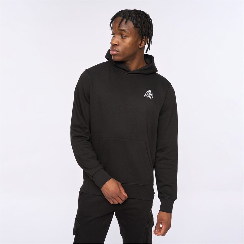 キングスウィルドリーム メンズ アウター パーカー・スウェット パーカー Kings Will Dream Crosby 2.0 Hoodie Black ブラック