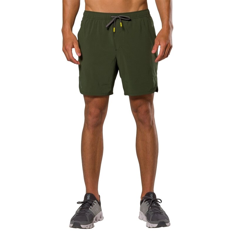 ナーサン メンズ ボトムス ハーフパンツ・ショーツ Nathan Ess Shrts 7in Sn99 Forest Green グリーン