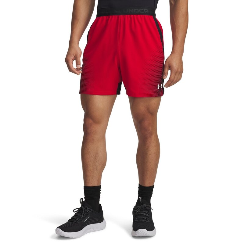 アンダーアーマー メンズ ボトムス 二分の一ズボン下・さる股引き Under Armour HG Short 錫53 Red 赤いこと