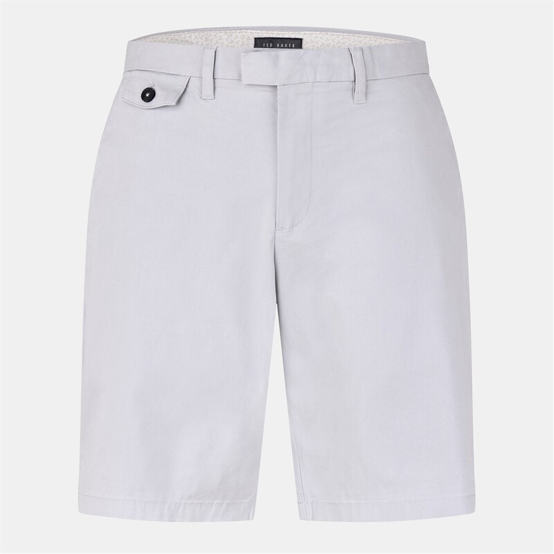 テッドベーカー メンズ ボトムス ハーフパンツ・ショーツ Ted Baker Ted Alscot ChinoShrt Sn53 Lt-Grey グレー｜ReVida 店