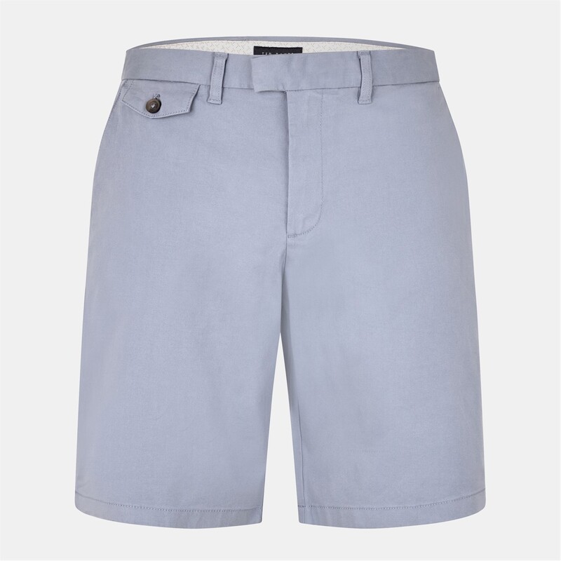 テッドベーカー メンズ ボトムス 二分の一ズボン下・さる股引き Ted Baker Ted Alscot ChinoShrt 錫53 Mid-Blue 青色 ズボン・パンツ-メンズファッション