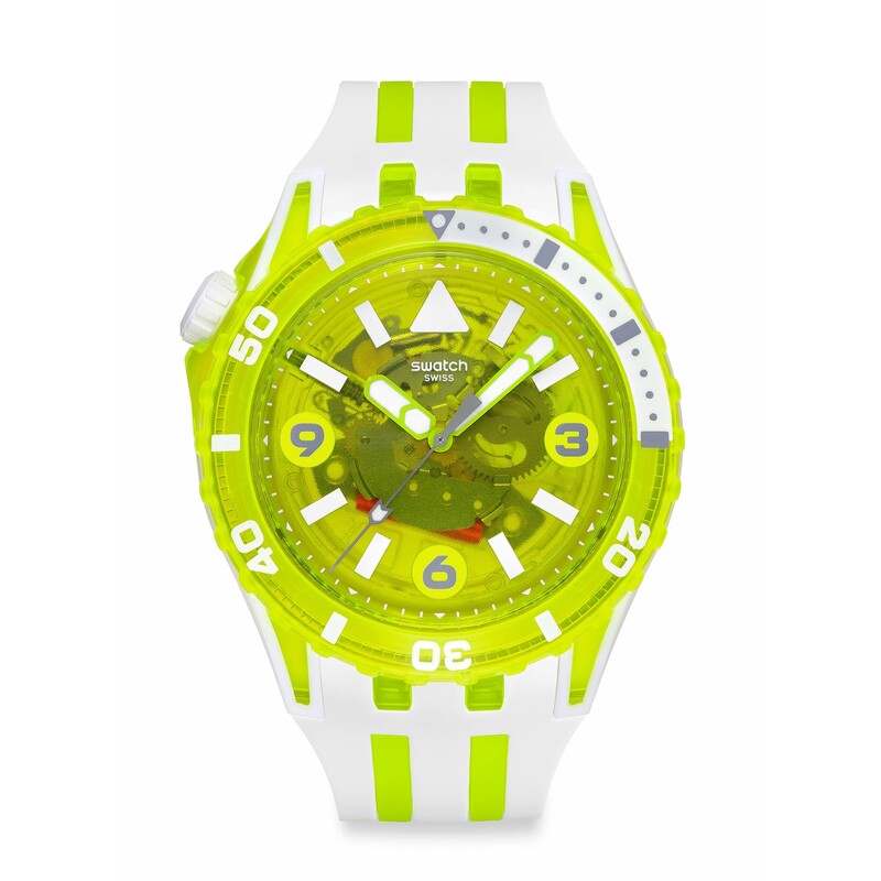 スウォッチ メンズ アクセサリー 腕時計 スキューバ Swatch Scubaqua 52 Egg Yolk