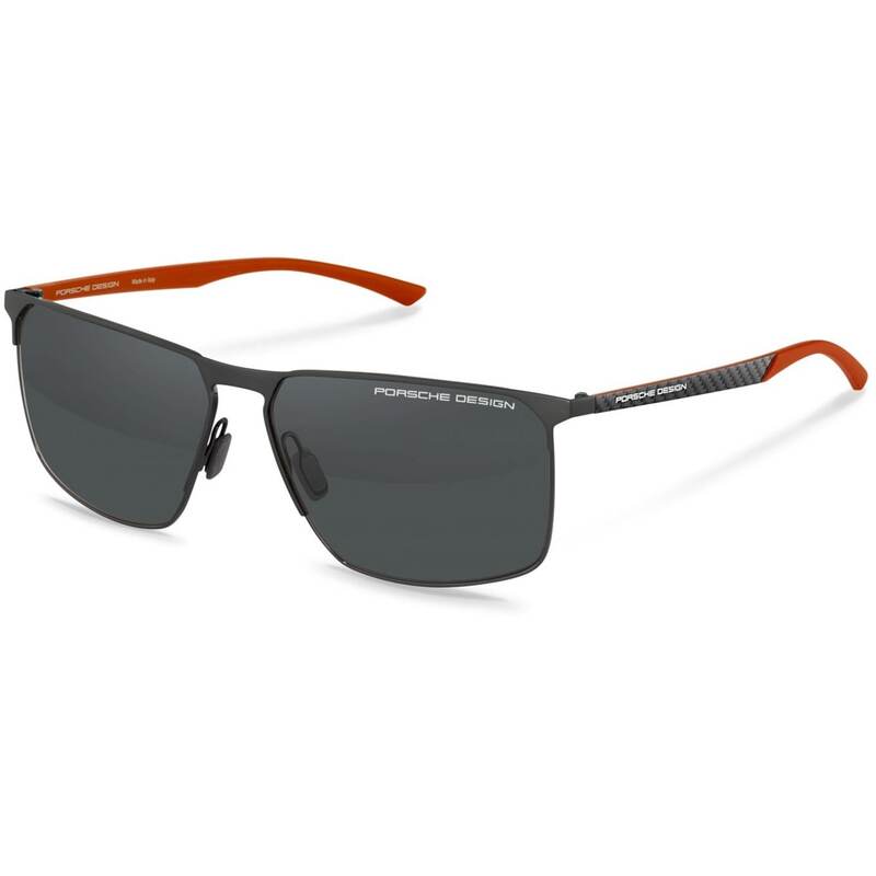 ポルシェひな型 メンズ 付属品 サングラス・アイウェア Porsche Design Porsche Sunglass 錫54 Black 黒いこと