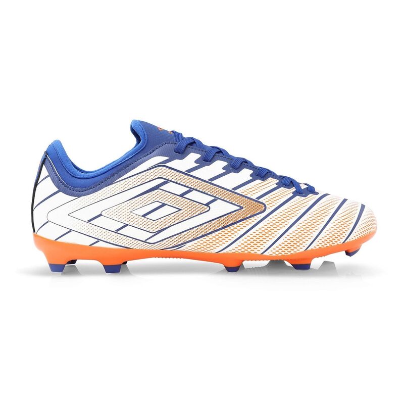 アンブロ メンズ シューズ スニーカー ブーツ Umbro Velocita Elixir Club FG Football Boots white orange ホワイト