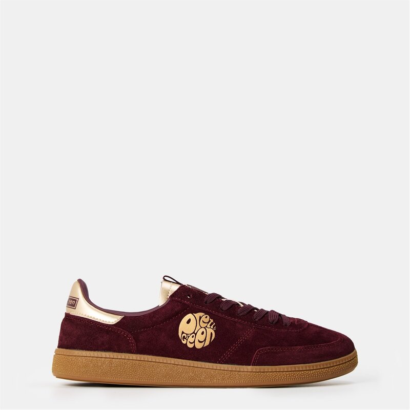 プレティグリーン メンズ シューズ スニーカー PRETTY GREEN PG Ramblas OAS RN Sn54 Maroon/Gold マルーン｜ReVida 店