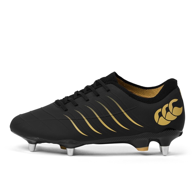 カンタベリー メンズ シューズ ブーツ・レインブーツ Canterbury Phoenix 2 Pro Mens Soft Ground Rugby Boots Black ブラック