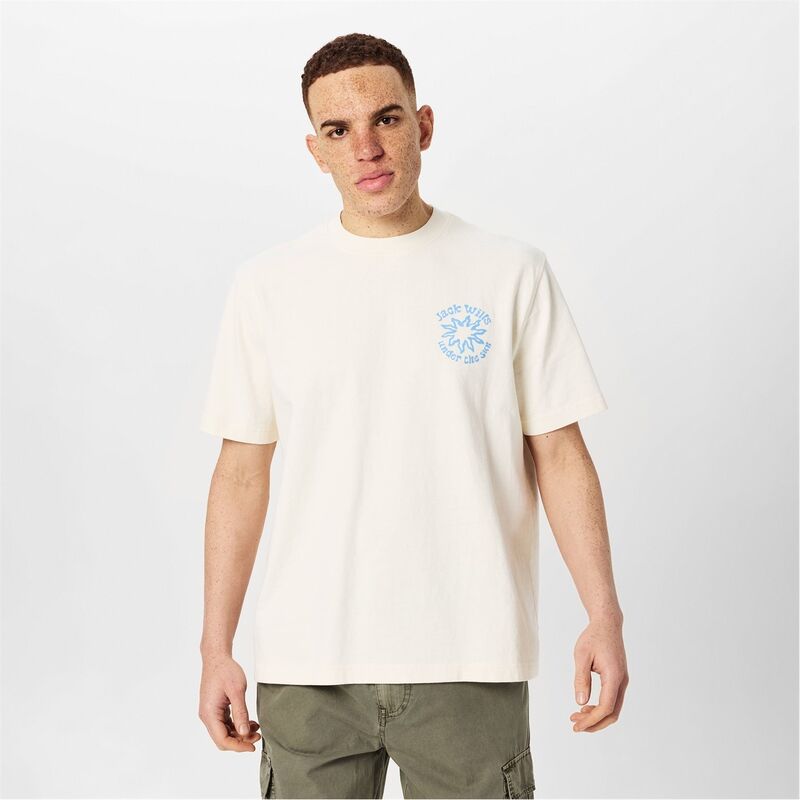 ジャック ウィルス メンズ トップス Tシャツ グラフィック Jack Wills Graphic T-Shirt Bone