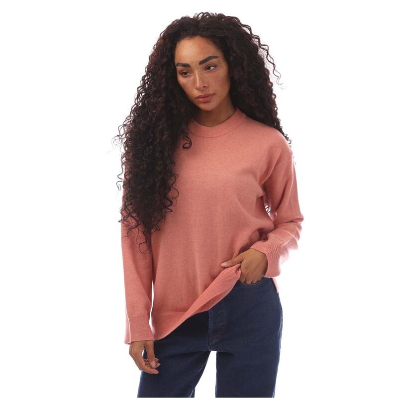 ガント レディース アウター パーカー・スウェット クルーネック ウール セーター Gant Super Fine Lambswool Crewneck Sweater Pink ピンク