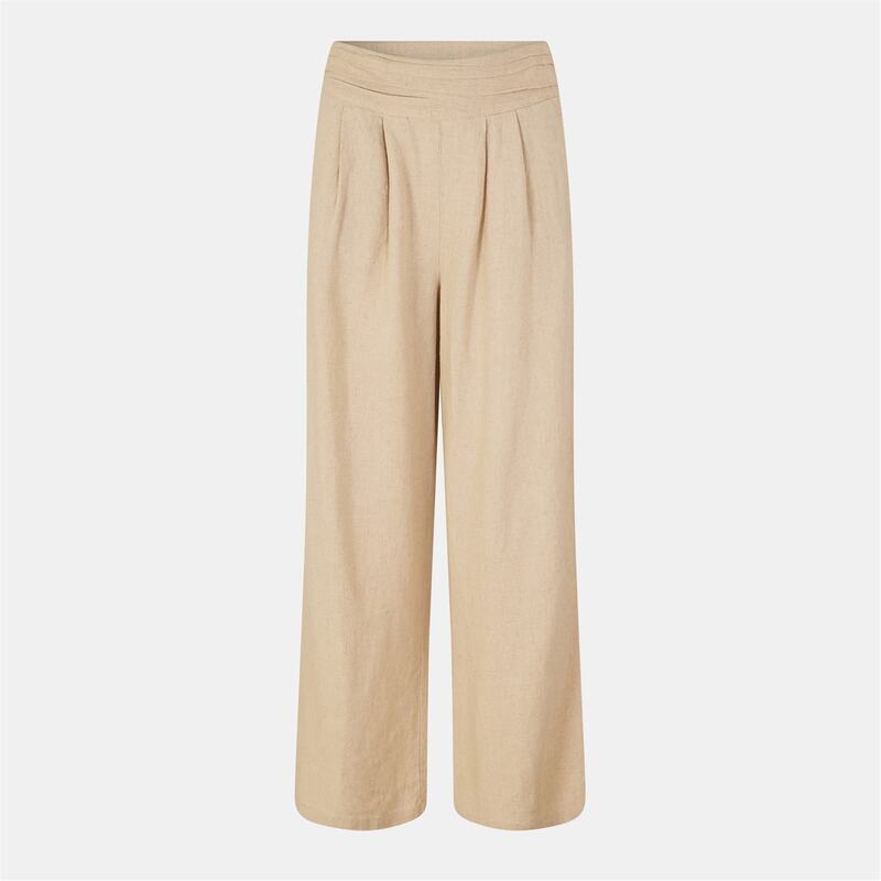 ヴェロモーダ レディース ボトムス カジュアルパンツ Vero Moda Naja Pleat Pant Ld99 Oatmeal オートミール