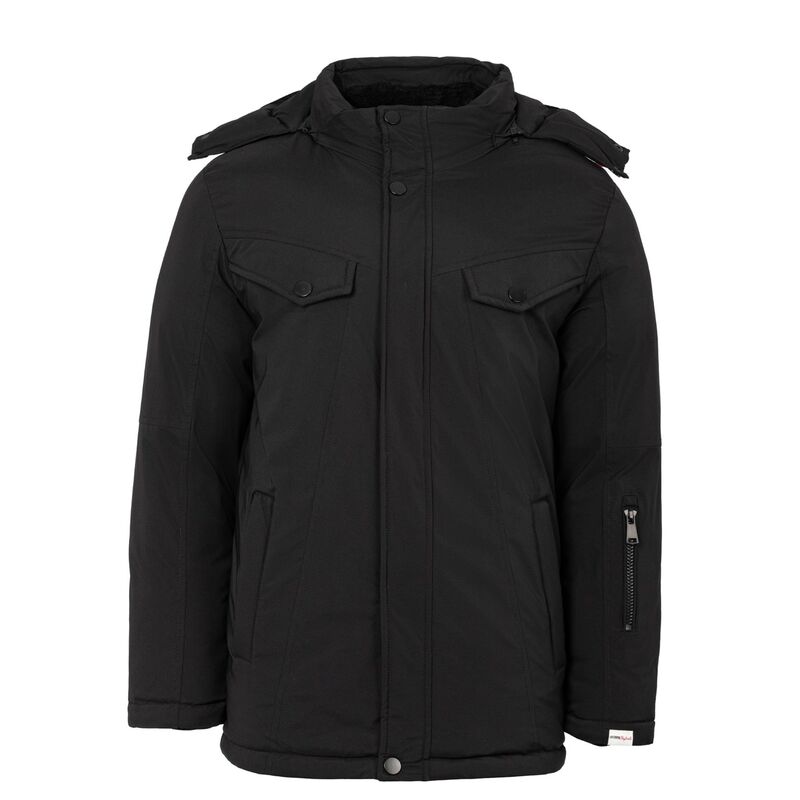レークーパー メンズ アウター ジャケット・ブルゾン Lee Cooper Padded Jkt Sn99 Black ブラック｜ReVida 店