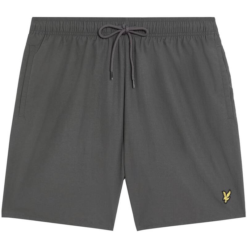 ライルアンドスコット メンズ 水着 ハーフパンツ・ショーツ ショートパンツ Lyle and Scott Plain Swimming Shorts Gunmetal ガンメタル