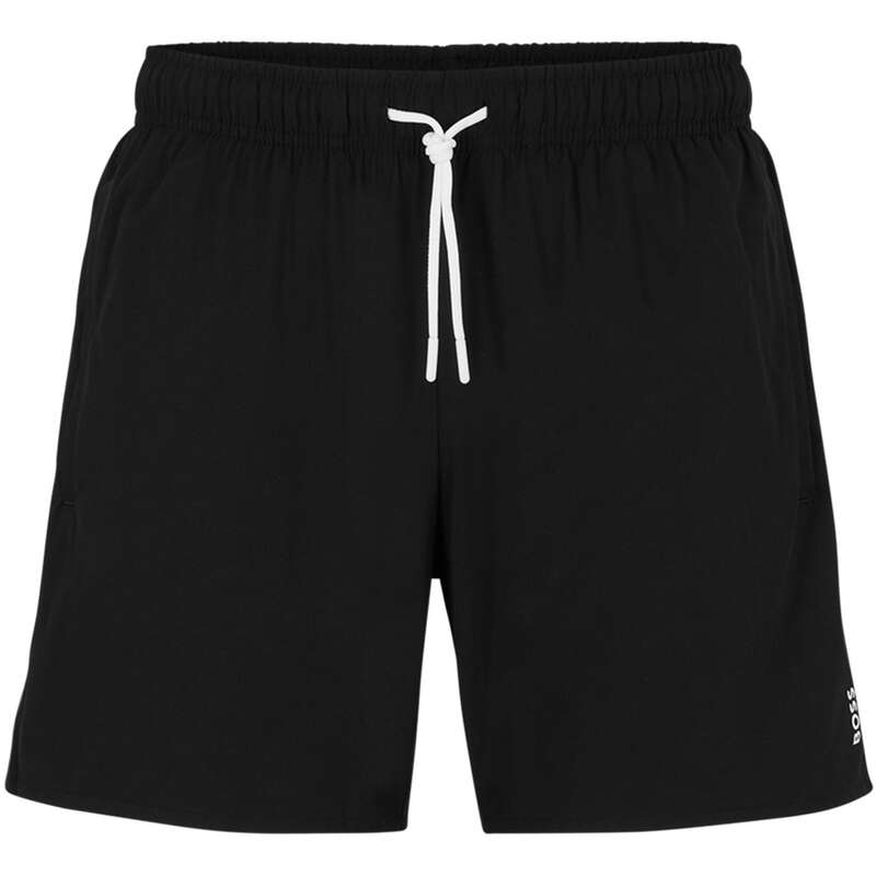 ボス メンズ 水着 ハーフパンツ・ショーツ ショートパンツ Boss Iconic Swim Shorts Black 001 ブラック 15,895円