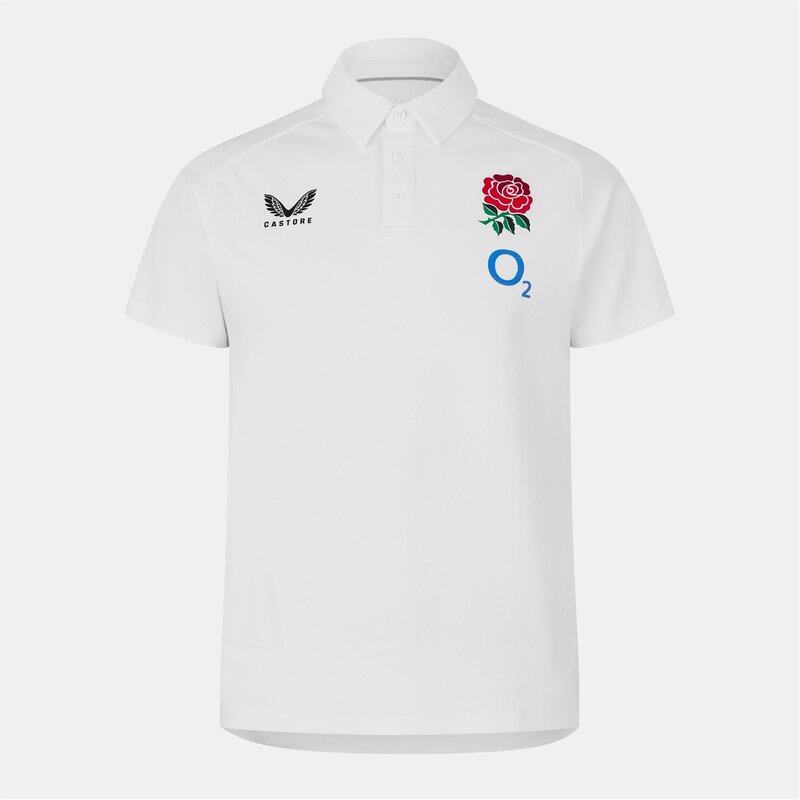 カストル メンズ トップス ポロシャツ Castore England Rugby Polo Shirt 2025 Mens White ホワイト