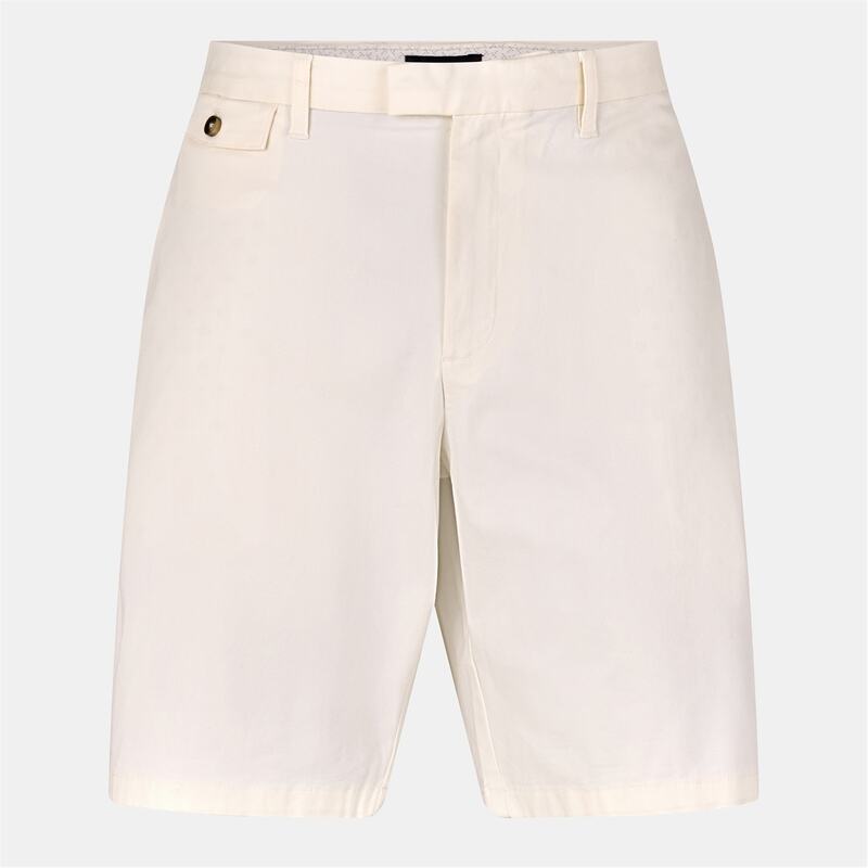 テッドベーカー メンズ ボトムス ハーフパンツ・ショーツ Ted Baker Ted Alscot ChinoShrt Sn53 White ホワイト