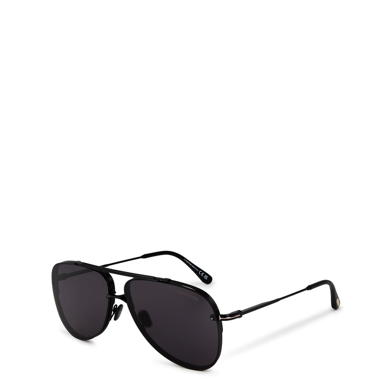 トム・ジェラルド・r・フォード メンズ 付属物 サングラス・アイウェア TOM FORD Leon Sunglasses Black/Grey 黒いこと