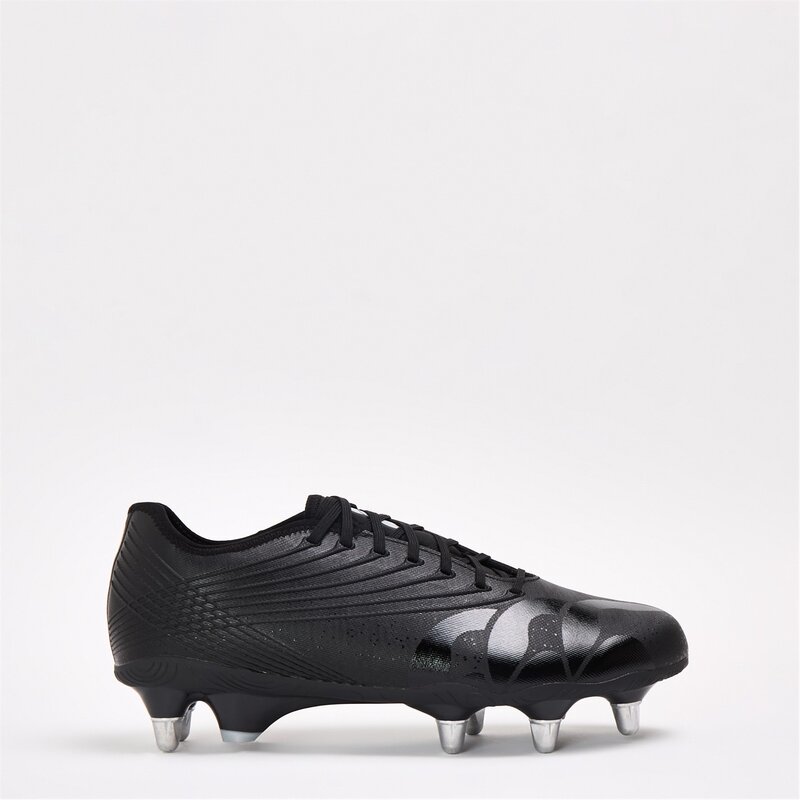 カンタベリー メンズ シューズ ブーツ・レインブーツ Canterbury Stampede Groundbreak Pro Mens Soft Ground Rugby Boots Black ブラック