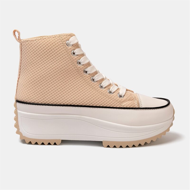 ファイヤートラップ レディース シューズ スニーカー プラットホーム Firetrap Platform Hi Ld99 Beige ベージュ