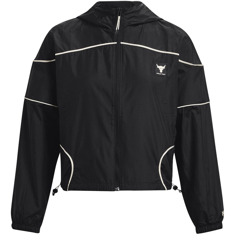 アンダーアーマー レディース アウター 上衣・上衣 Under Armour Armour Pjt Rock Brahma Jkt Gym Top Womens Black 黒いこと