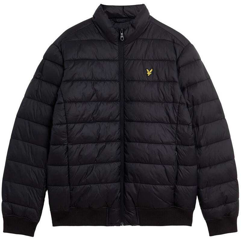 ライルアンドスコット メンズ アウター ジャケット・ブルゾン Lyle and Scott Lyle Funnel Wadd Jkt Sn61 Jet Black ブラック